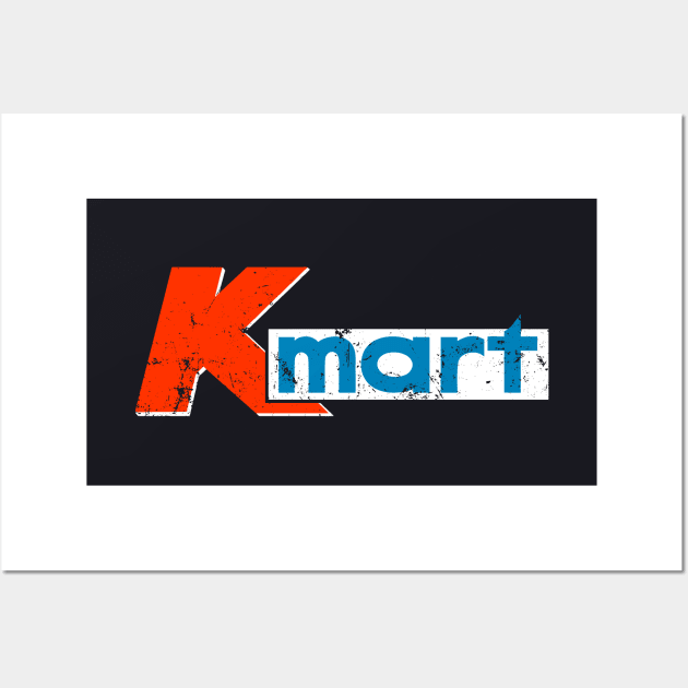 K-Mart vintage Sign Wall Art by Pikan The Wood Art